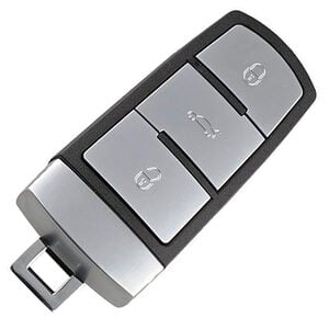 (VW) Volkswagen Passat 3 Button Dash Key Remote Repair Case HU66 Blade